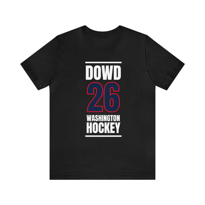 Dowd 26 Washington Hockey Navy Vertical Design Unisex T-Shirt
