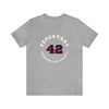 Fehervary 42 Washington Hockey Number Arch Design Unisex T-Shirt