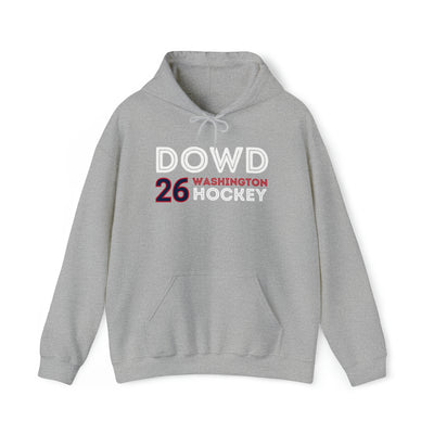 Dowd 26 Washington Hockey Grafitti Wall Design Unisex Hooded Sweatshirt