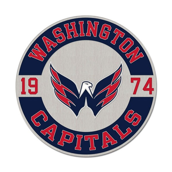 Washington Capitals Round Established Collector Pin
