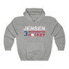 Jensen 3 Washington Hockey Unisex Hooded Sweatshirt