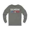 Sandin 38 Washington Hockey Unisex Jersey Long Sleeve Shirt