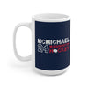 McMichael 24 Washington Hockey Ceramic Coffee Mug In Navy, 15oz