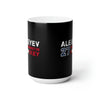 Alexeyev 27 Washington Hockey Ceramic Coffee Mug In Black, 15oz