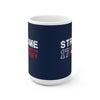 Strome 17 Washington Hockey Ceramic Coffee Mug In Navy, 15oz