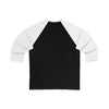 Protas 21 Washington Hockey Number Arch Design Unisex Tri-Blend 3/4 Sleeve Raglan Baseball Shirt