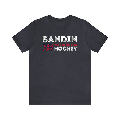 Sandin 38 Washington Hockey Grafitti Wall Design Unisex T-Shirt