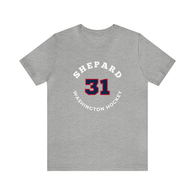Shepard 31 Washington Hockey Number Arch Design Unisex T-Shirt