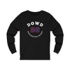 Dowd 26 Washington Hockey Number Arch Design Unisex Jersey Long Sleeve Shirt
