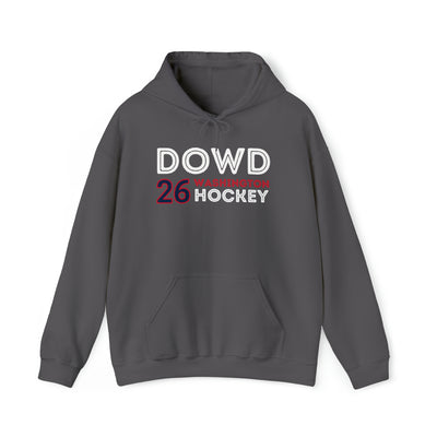 Dowd 26 Washington Hockey Grafitti Wall Design Unisex Hooded Sweatshirt