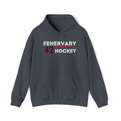 Fehervary 42 Washington Hockey Grafitti Wall Design Unisex Hooded Sweatshirt