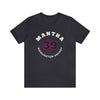 Mantha 39 Washington Hockey Number Arch Design Unisex T-Shirt