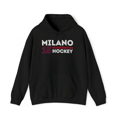Milano 15 Washington Hockey Grafitti Wall Design Unisex Hooded Sweatshirt