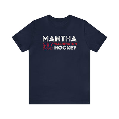 Mantha 39 Washington Hockey Grafitti Wall Design Unisex T-Shirt