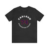 Carlson 74 Washington Hockey Number Arch Design Unisex T-Shirt