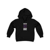 Kuznetsov 92 Washington Hockey Navy Vertical Design Youth Hooded Sweatshirt