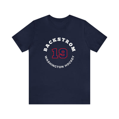 Backstrom 19 Washington Hockey Number Arch Design Unisex T-Shirt