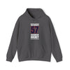 van Riemsdyk 57 Washington Hockey Navy Vertical Design Unisex Hooded Sweatshirt