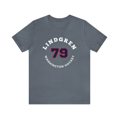 Lindgren 79 Washington Hockey Number Arch Design Unisex T-Shirt