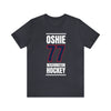 Oshie 77 Washington Hockey Navy Vertical Design Unisex T-Shirt