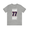 Oshie 77 Washington Hockey Navy Vertical Design Unisex T-Shirt