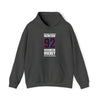 Kuznetsov 92 Washington Hockey Navy Vertical Design Unisex Hooded Sweatshirt