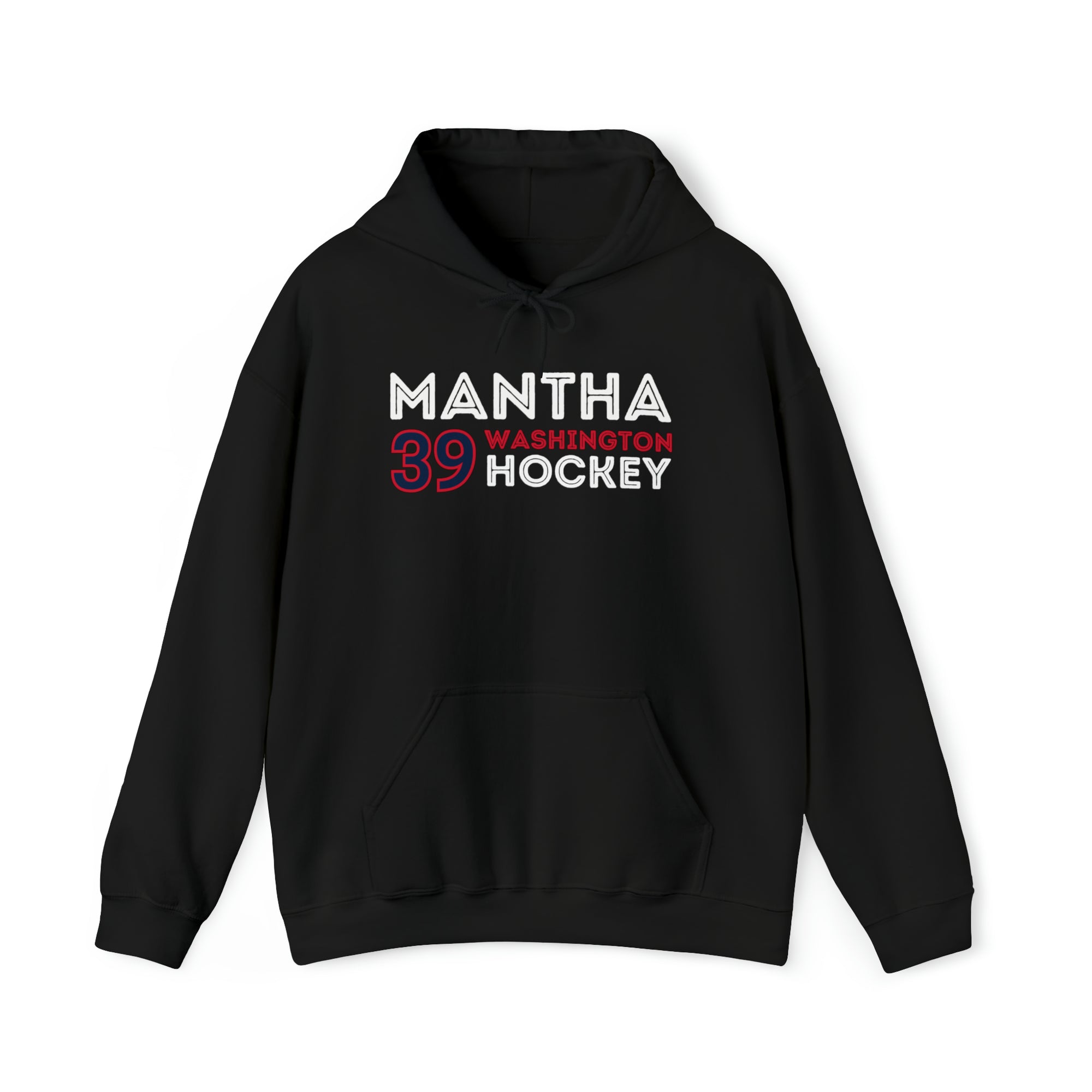 Mantha 39 Washington Hockey Grafitti Wall Design Unisex Hooded Sweatshirt