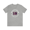 Backstrom 19 Washington Hockey Number Arch Design Unisex T-Shirt