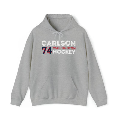 Carlson 74 Washington Hockey Grafitti Wall Design Unisex Hooded Sweatshirt