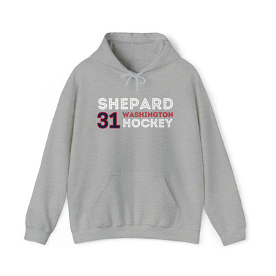 Shepard 31 Washington Hockey Grafitti Wall Design Unisex Hooded Sweatshirt