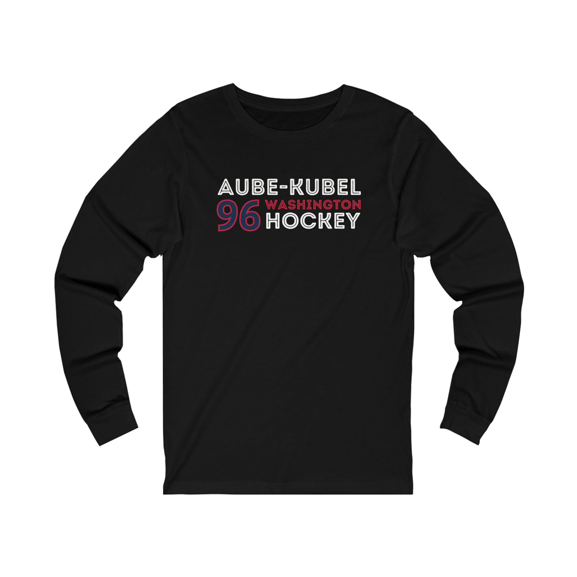 Aube-Kubel 96 Washington Hockey Grafitti Wall Design Unisex Jersey Long Sleeve Shirt