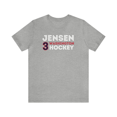 Jensen 3 Washington Hockey Grafitti Wall Design Unisex T-Shirt