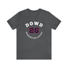 Dowd 26 Washington Hockey Number Arch Design Unisex T-Shirt