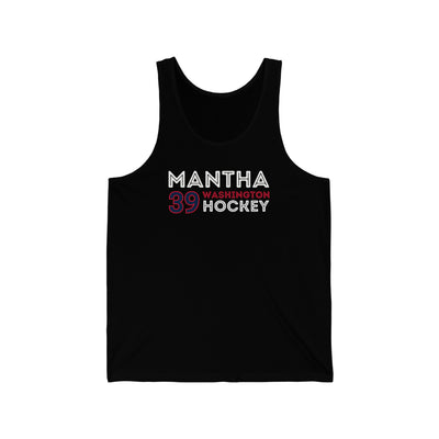 Mantha 39 Washington Hockey Grafitti Wall Design Unisex Jersey Tank Top