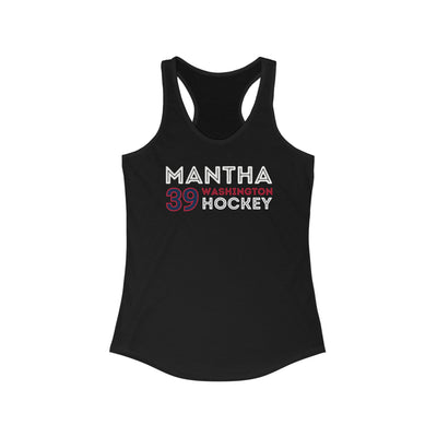 Mantha 39 Washington Hockey Grafitti Wall Design Women's Ideal Racerback Tank Top