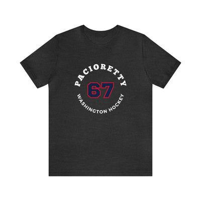 Pacioretty 67 Washington Hockey Number Arch Design Unisex T-Shirt