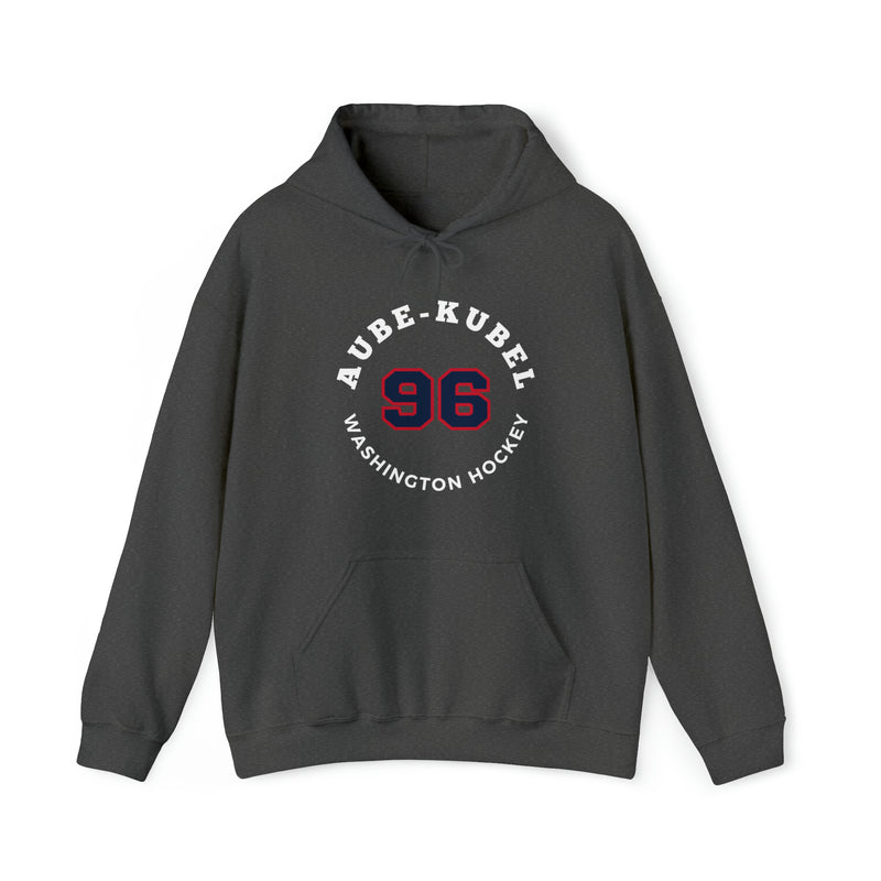Aube-Kubel 96 Washington Hockey Number Arch Design Unisex Hooded Sweatshirt