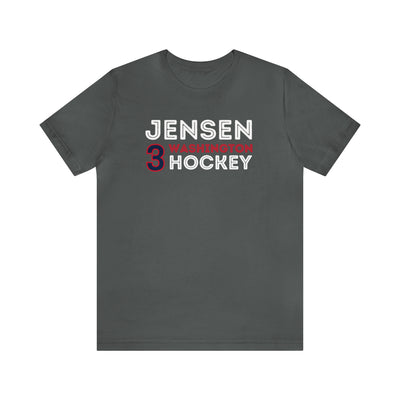 Jensen 3 Washington Hockey Grafitti Wall Design Unisex T-Shirt