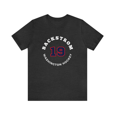 Backstrom 19 Washington Hockey Number Arch Design Unisex T-Shirt
