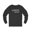 Alexeyev 27 Washington Hockey Grafitti Wall Design Unisex Jersey Long Sleeve Shirt