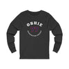 Oshie 77 Washington Hockey Number Arch Design Unisex Jersey Long Sleeve Shirt