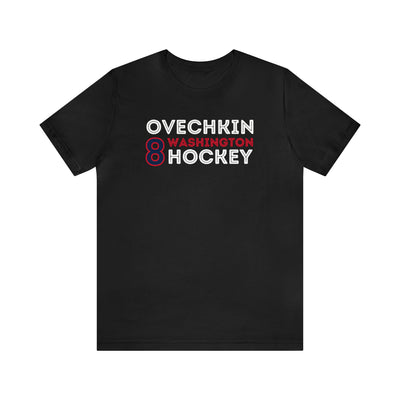 Ovechkin 8 Washington Hockey Grafitti Wall Design Unisex T-Shirt