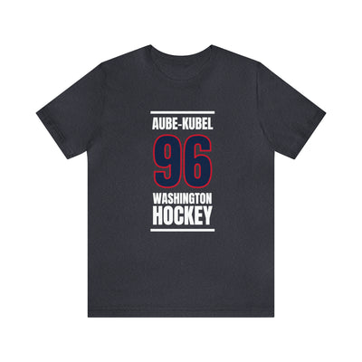 Aube-Kubel 96 Washington Hockey Navy Vertical Design Unisex T-Shirt