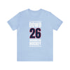 Dowd 26 Washington Hockey Navy Vertical Design Unisex T-Shirt