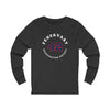 Fehervary 42 Washington Hockey Number Arch Design Unisex Jersey Long Sleeve Shirt