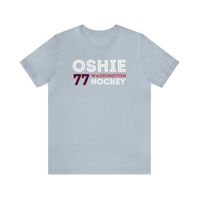 Oshie 77 Washington Hockey Grafitti Wall Design Unisex T-Shirt