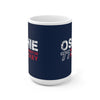 Oshie 77 Washington Hockey Ceramic Coffee Mug In Navy, 15oz