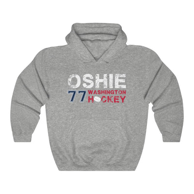 Oshie 77 Washington Hockey Unisex Hooded Sweatshirt
