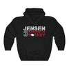 Jensen 3 Washington Hockey Unisex Hooded Sweatshirt
