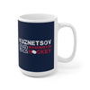 Kuznetsov 92 Washington Hockey Ceramic Coffee Mug In Navy, 15oz